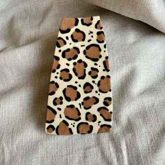 Vægvase, leopard mønster #2
